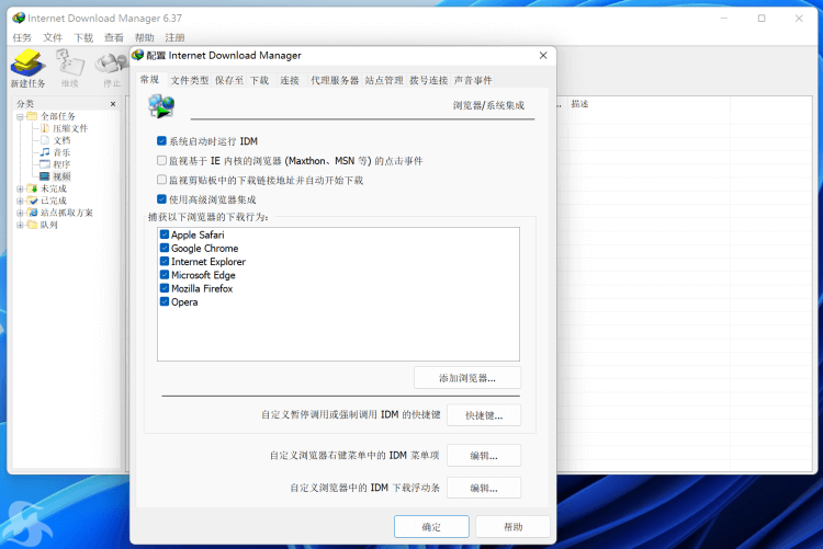 记录IDM 下载软件安装和激活  一个适用Windows高速多线程下载利器-图片5