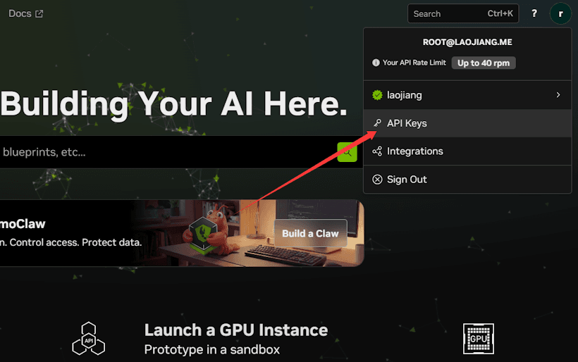 实战申请NVIDIA英伟达免费1年AI 模型 API KEY图文全过程