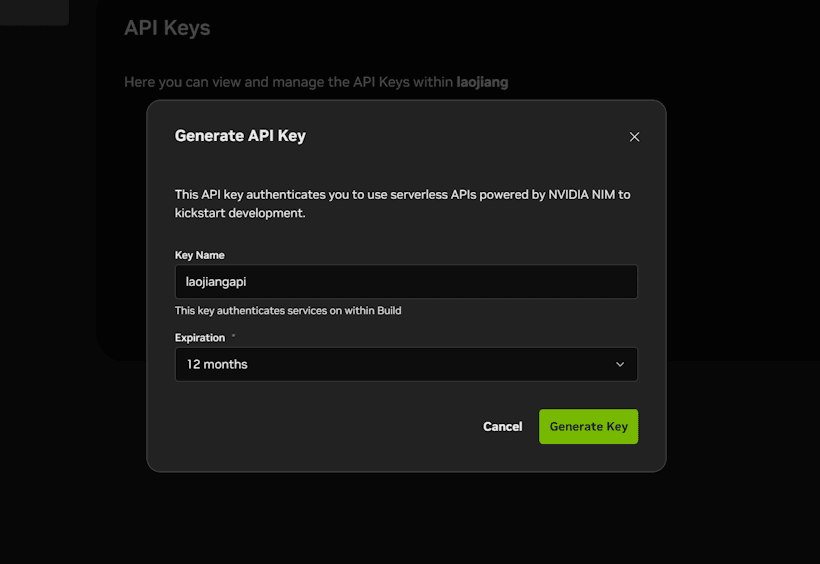 实战申请NVIDIA英伟达免费1年AI 模型 API KEY图文全过程