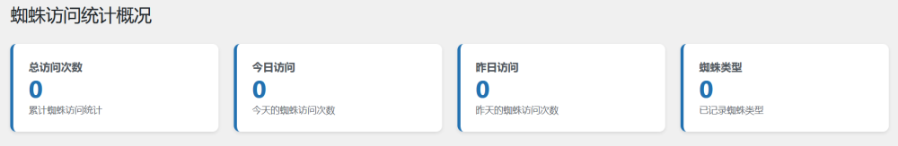LeSpider Analysis WordPress网站实现统计蜘蛛访问统计插件